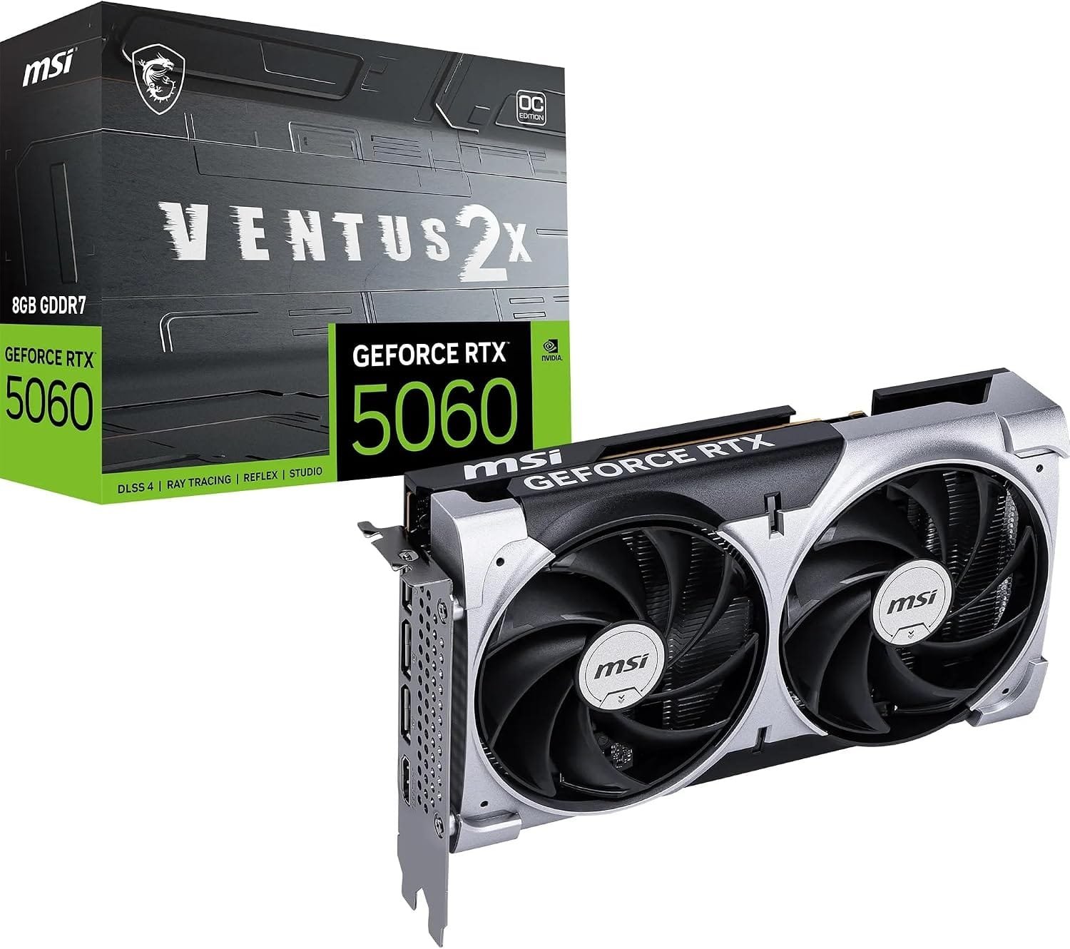 MSI GeForce RTX 5060 8G Ventus 2X OC
