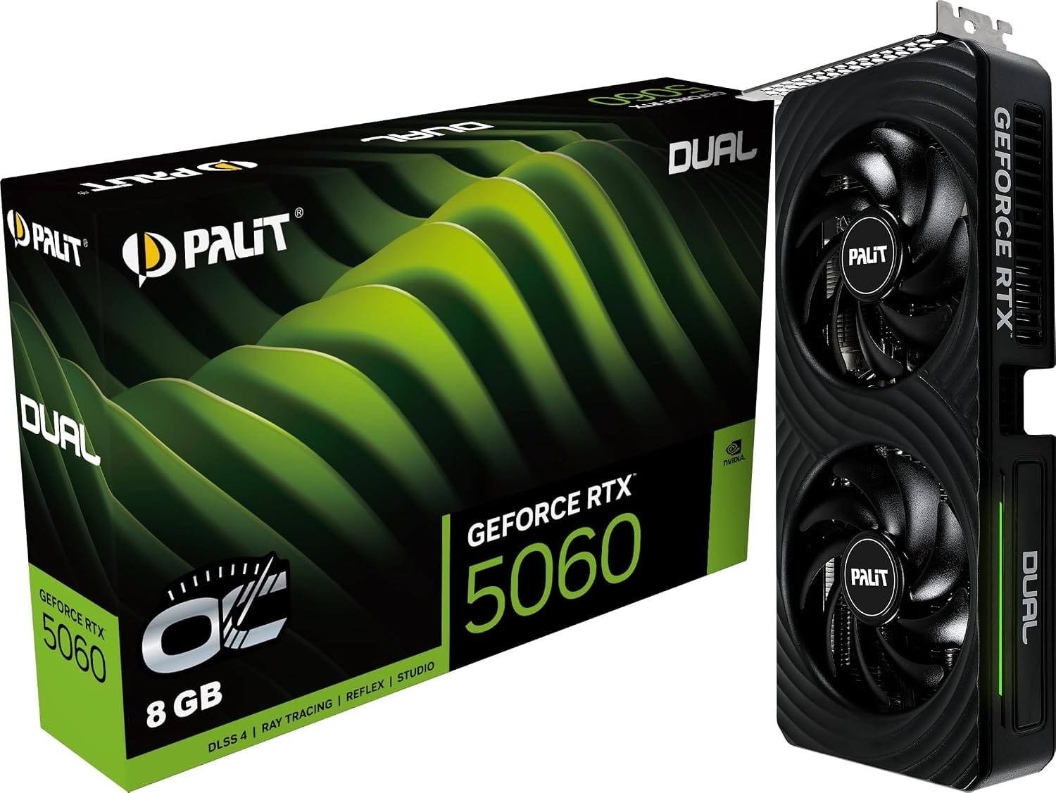 Palit RTX5060 Dual OC 8GB GDDR7 NE75060S19P1-GB2063D Retail